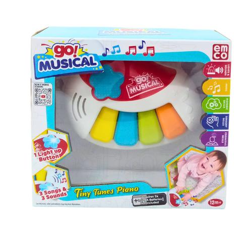 Mainan Emco Go Musical Tiny Tunes Piano Alat Belajar